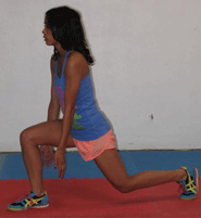 jumping jack lunge