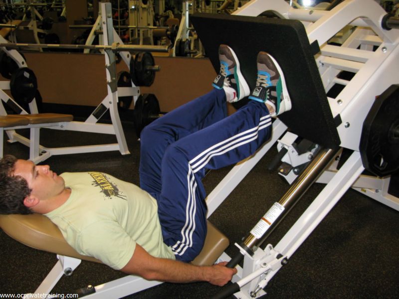 legs, press