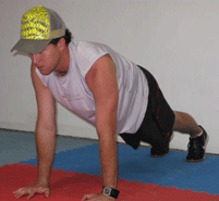narrow pushup