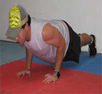 narrow pushup